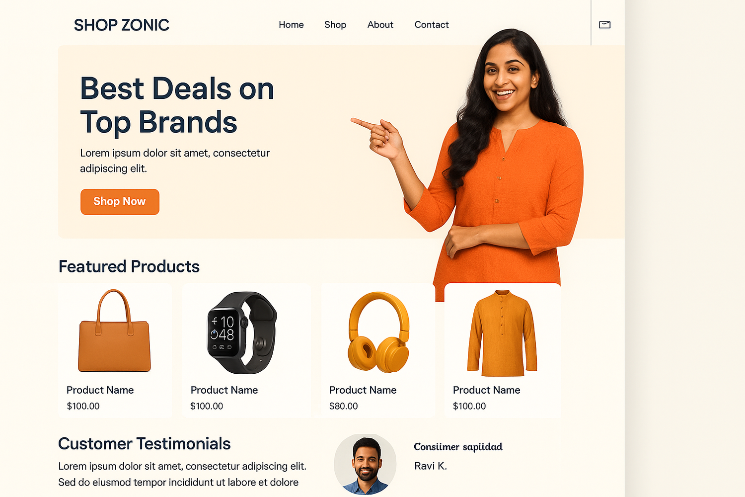 Home page
